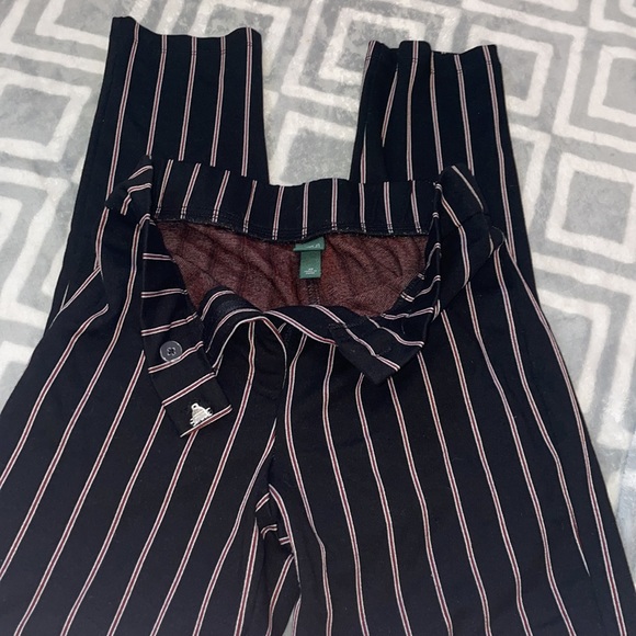 Wild Fable Red Black and White pinstripe Dress Pants - Picture 5 of 5